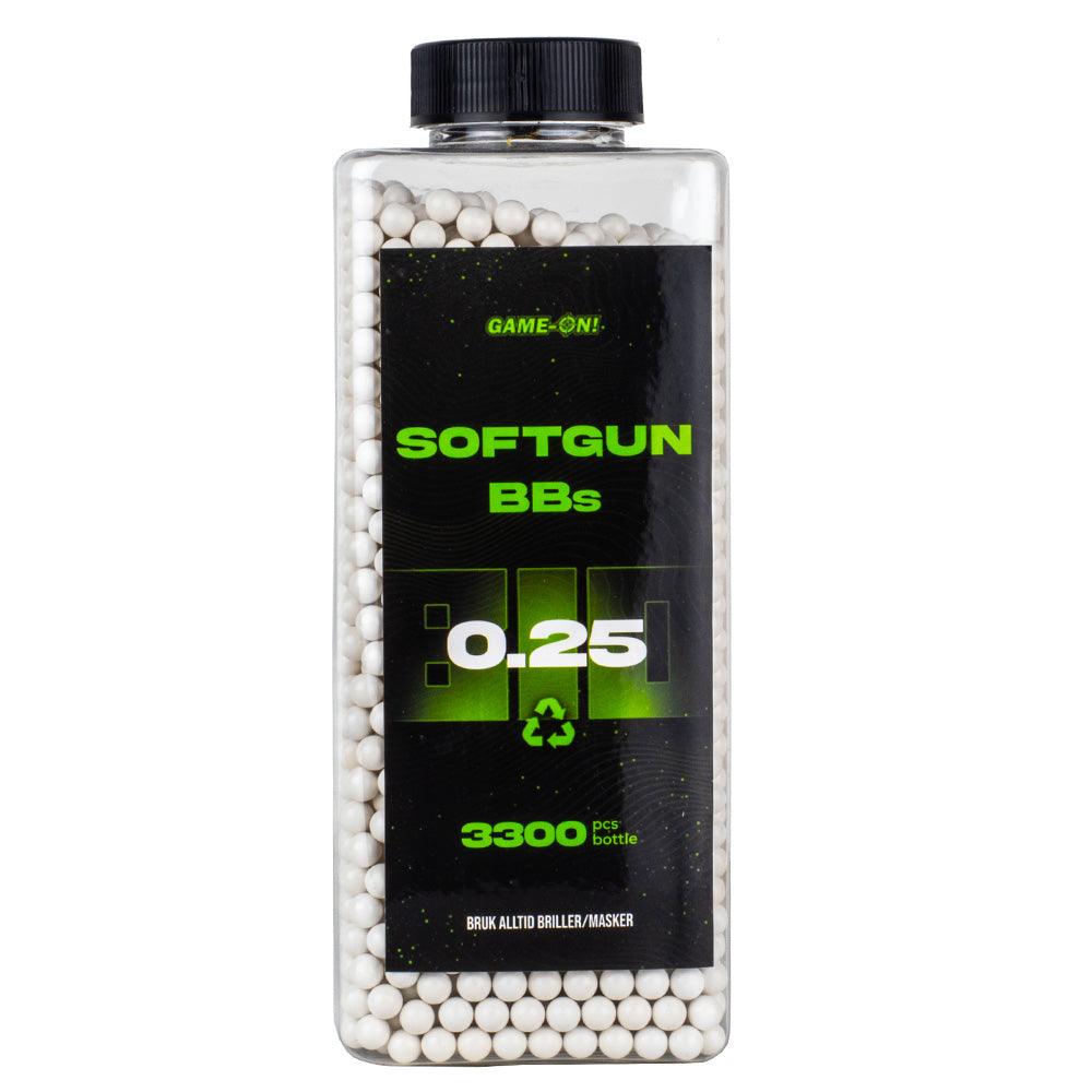 GO! BIO Bälle - 0.25g - Flasche mit 3300 Stück - Game-On.no