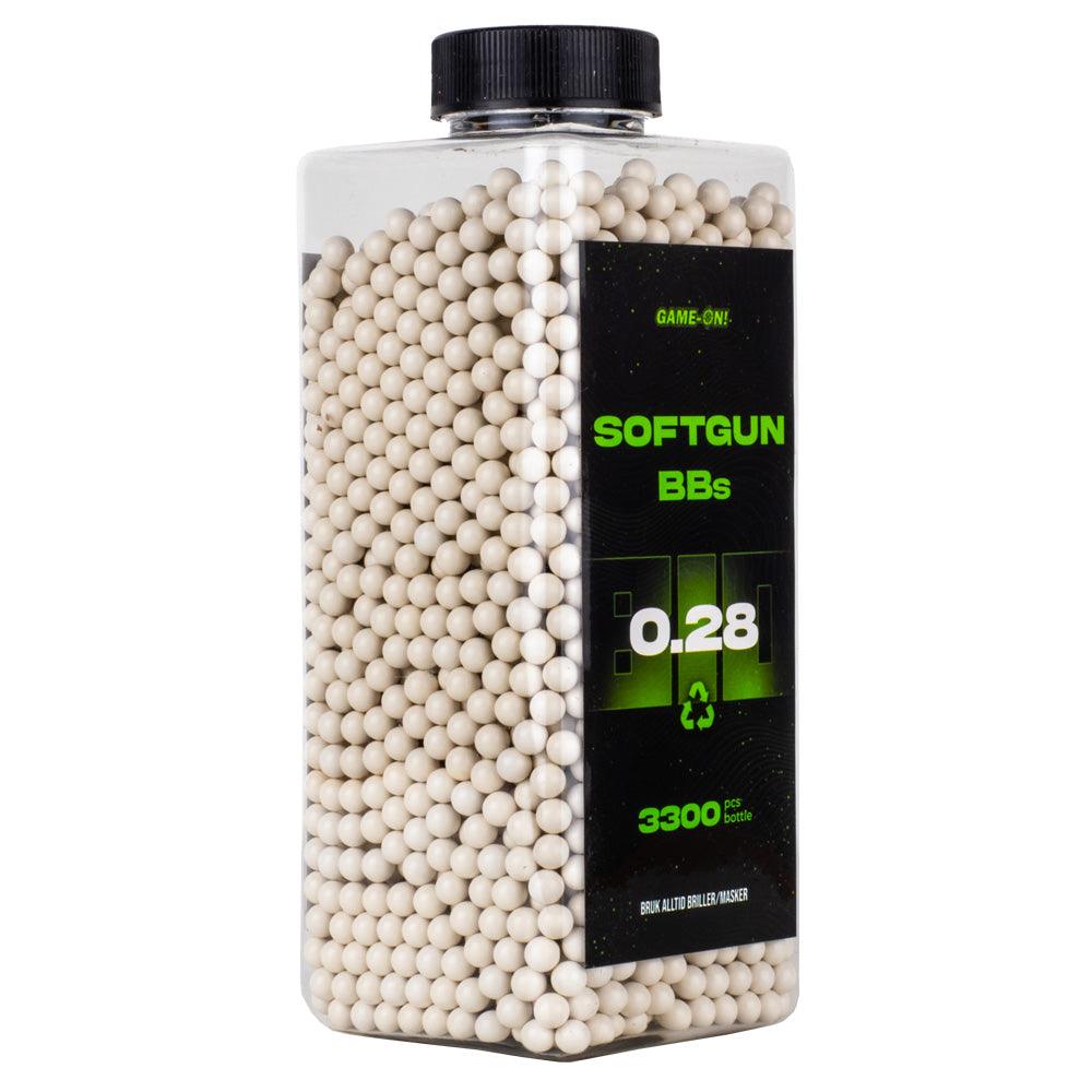 GO! BIO balls - 0.28g - Bottle with 3300pcs - Game-On.no