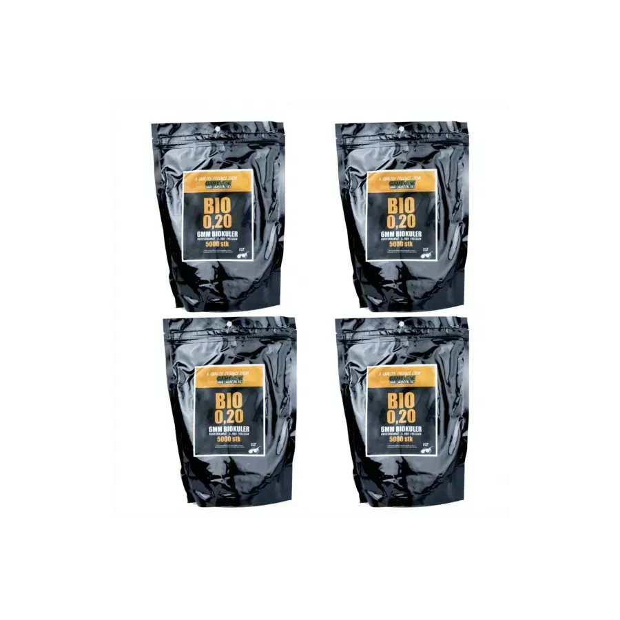 GO! BIO Softgunkuler - 0.20g - 20000stk - Game-On.no