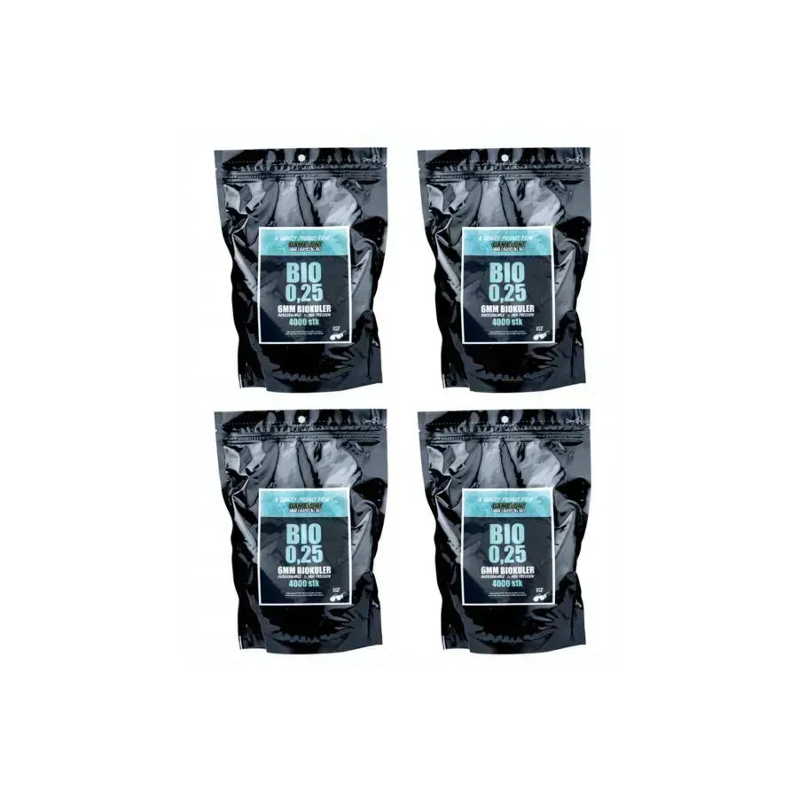GO! BIO Softgunkuler - 0.25g - 16000stk - Game-On.no