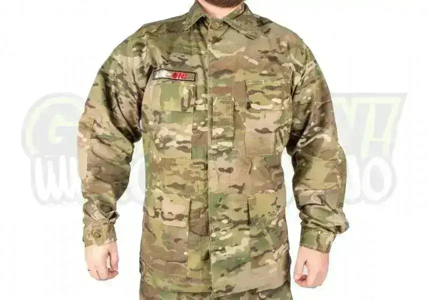 GO! Militær Skjorte - Multicam - Game-On.no