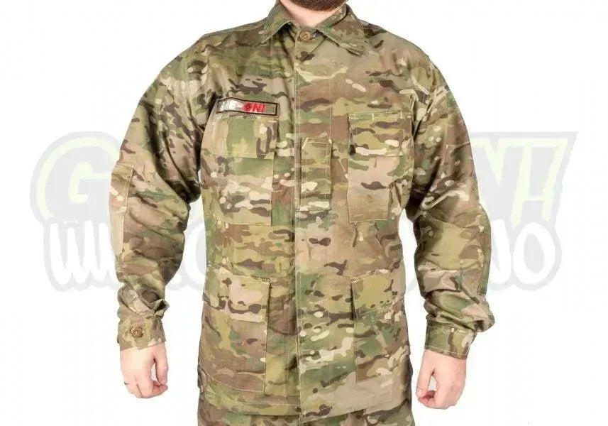 GO! Militær Skjorte - Multicam - Game-On.no