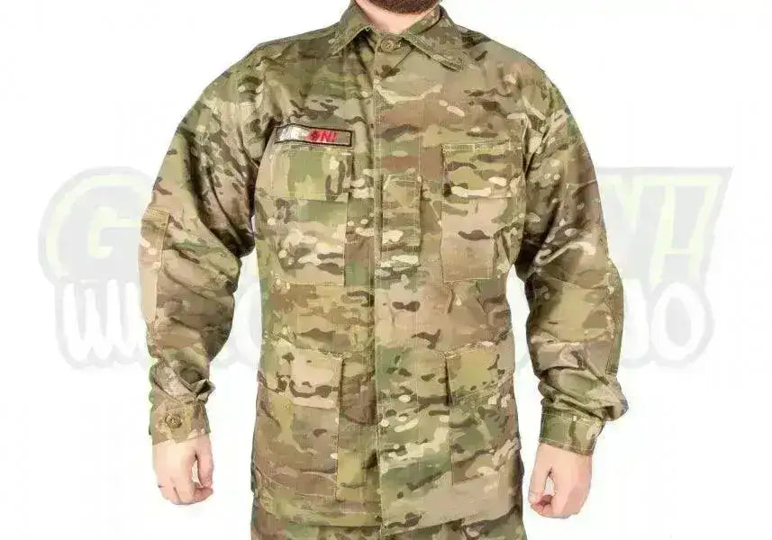GO! Militær Skjorte - Multicam - Game-On.no