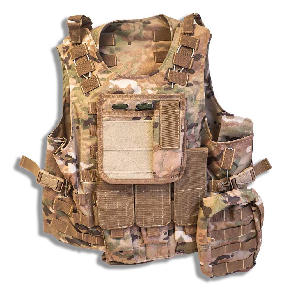 GO! - Plate Carrier MOLLE Vest - Multicam - Game-On.no