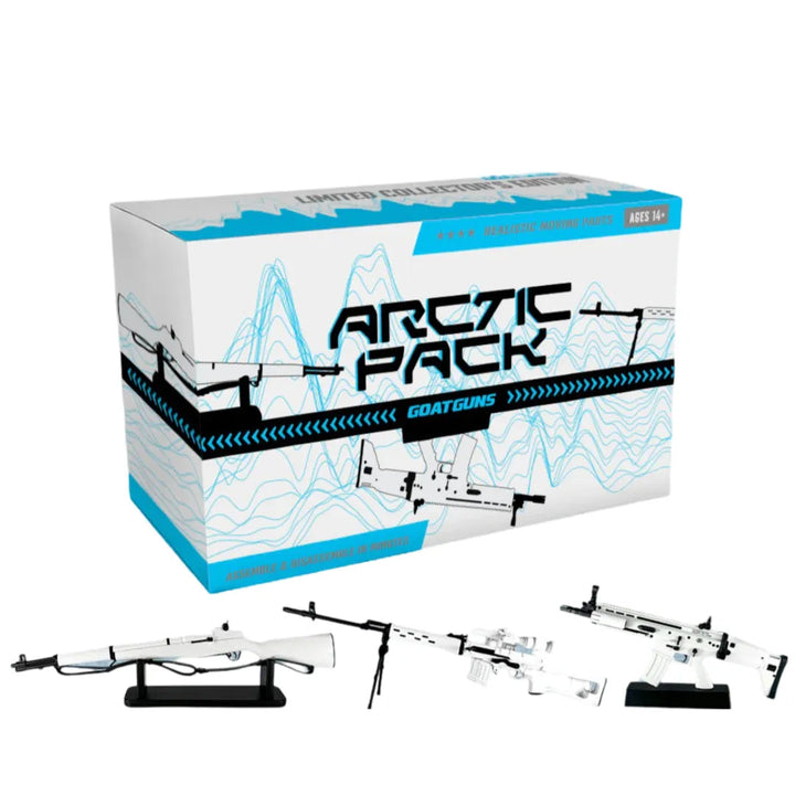 Goatguns - Mini Arktisk Sett med 3stk Replika Modeller - Special Edition - Game-On.no