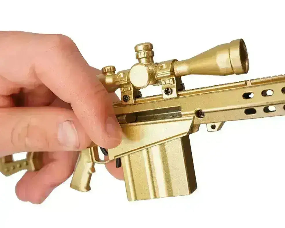 Goatguns - Mini Barret .50 - Replika Modell - Gull - Game-On.no