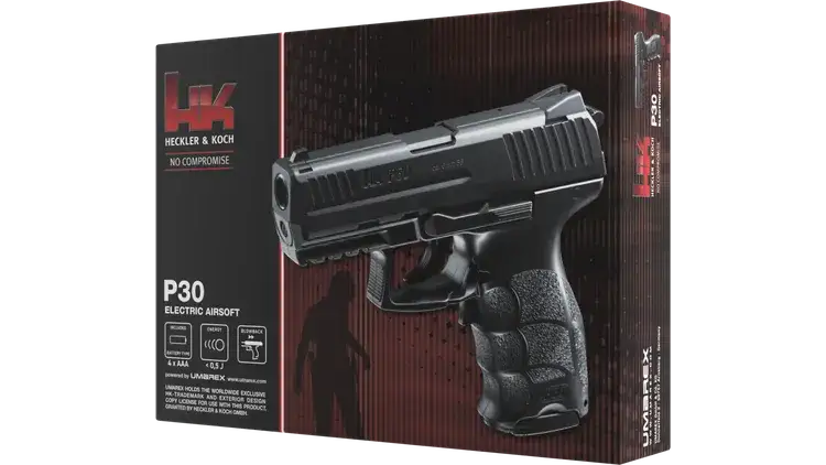 H&K P30 ENB – Elektrisk softgunpistol med blowback - Game-On.no