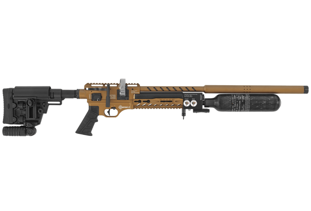 Hatsan Factor Sniper S - 4,5 mm PCP Luftgevær - Bronse - Game-On.no