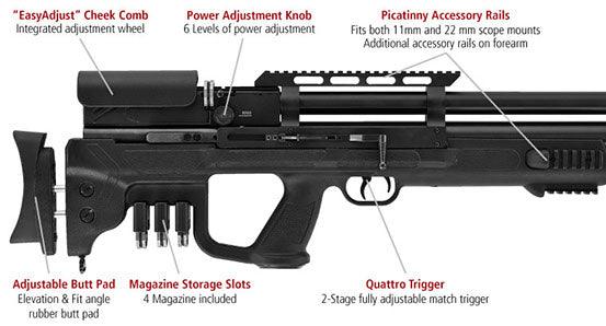 Hatsan Gladius - PCP Luftgevær - 4.5mm - Game-On.no