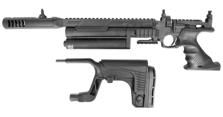 Hatsan Jet III - Black PCP Air gun - 4.5mm Air Force with Kolbe