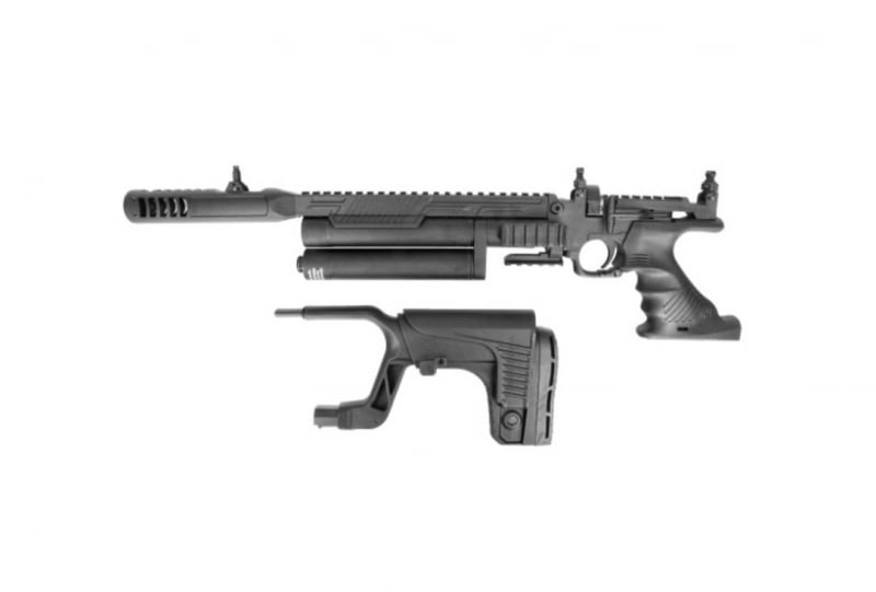 Hatsan Jet III - Black PCP Air gun - 4.5mm Air Force with Kolbe