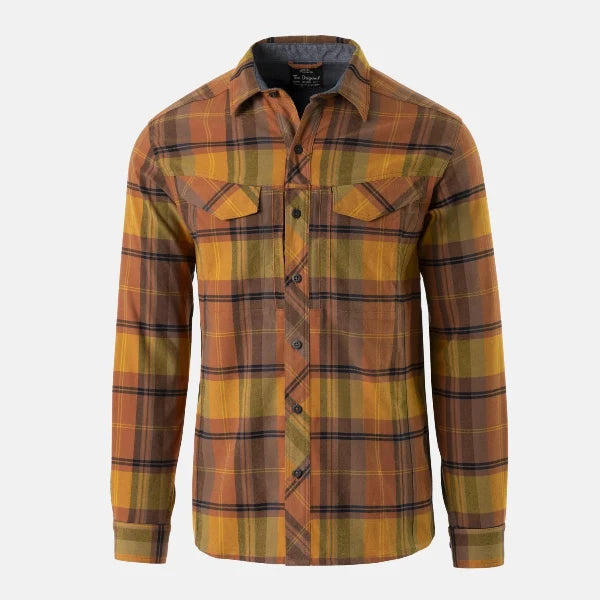 Helikon-Tex Defender Mk2 Shirt i Evening Pumpkin Plaid
