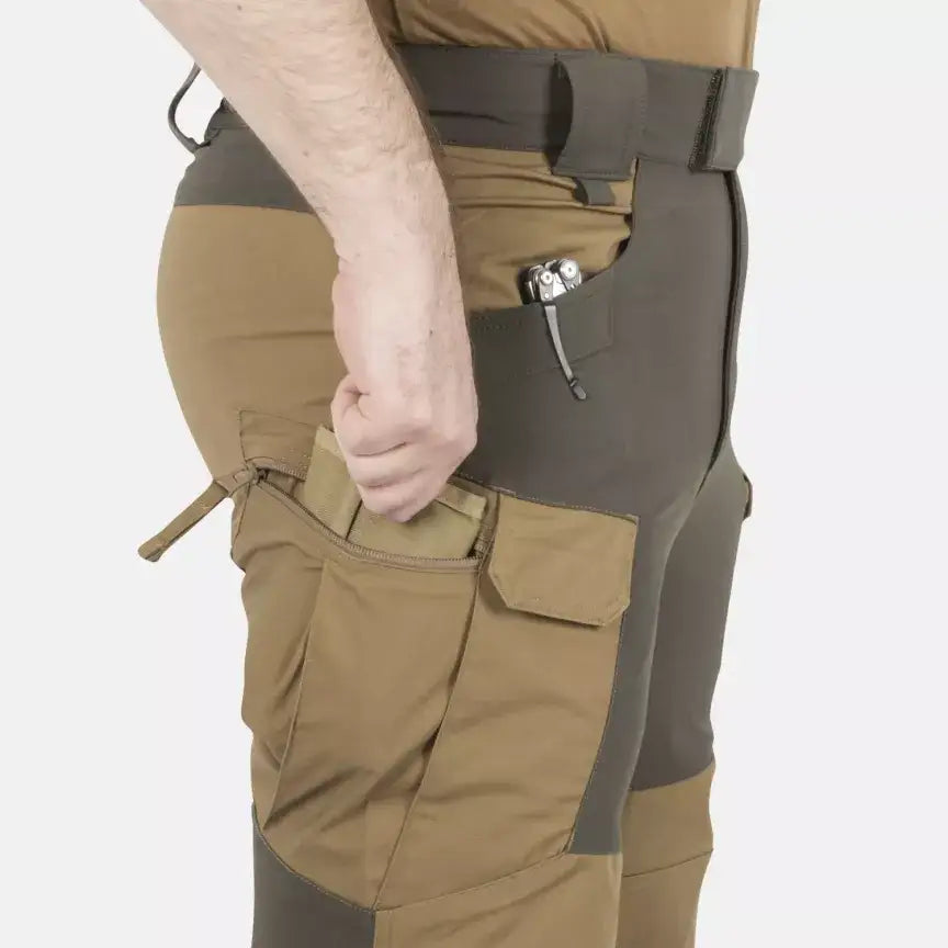 Helikon-Tex - Hybrid Outback Pants (HOP) – Slitesterke Friluftsbukser - Game-On.no