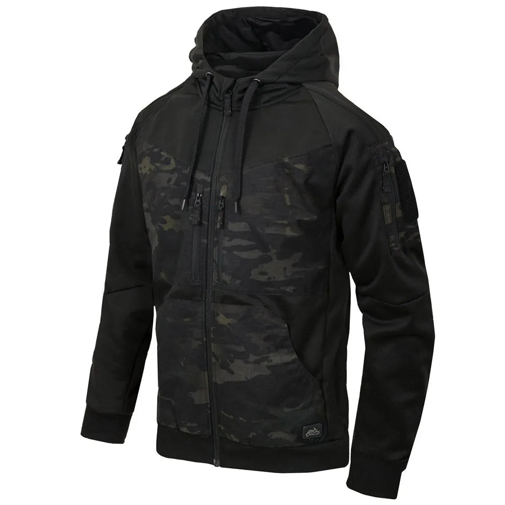 Helikon-Tex - ROGUE Hoodie - Schwarz/Schwarz Multicam - Game-On.no