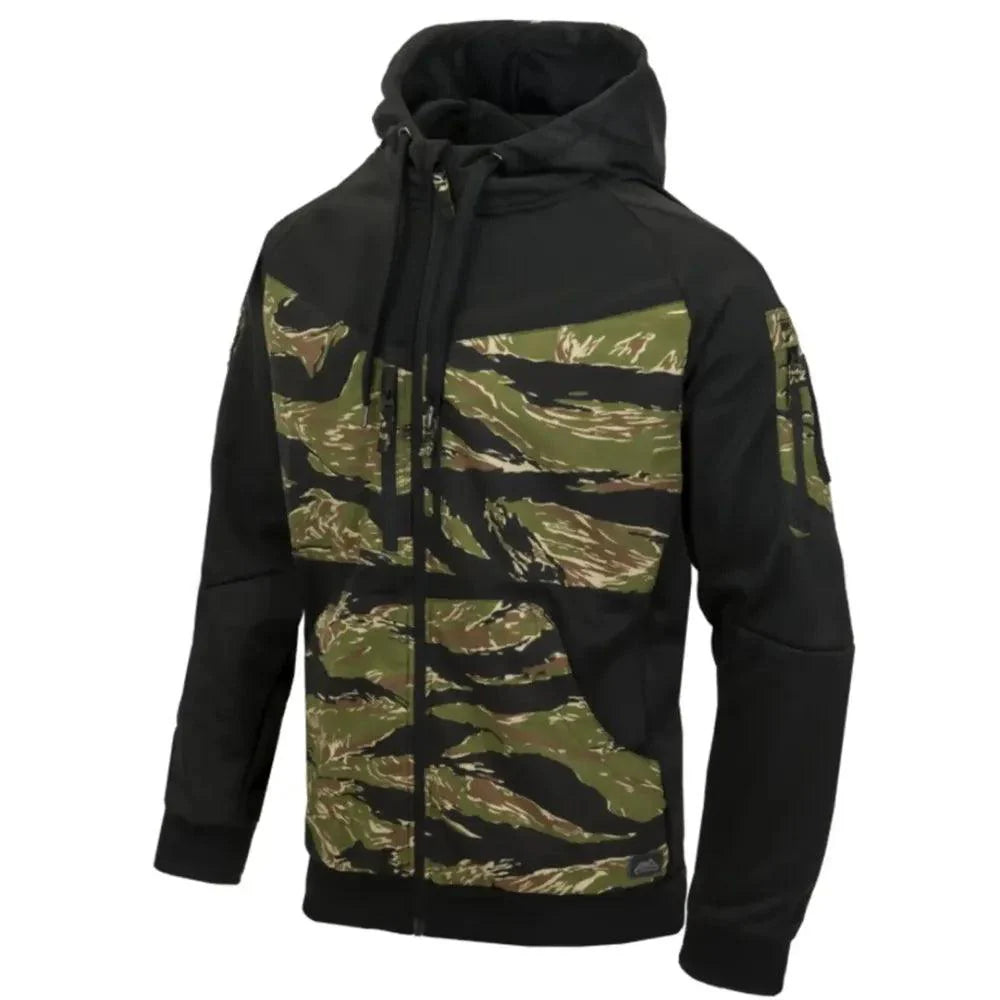 Helikon-Tex - ROGUE Hoodie - Sort/Tiger Stripe - Game-On.no