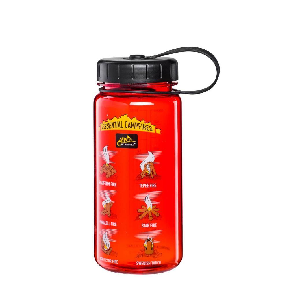 Helikon Tex - Tritan juomapullo - 550ml - Campfire Red / Black - Game-On.no