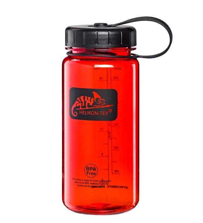 Helikon Tex - Tritan Drinking Bottle - 550ml - Red / Black - Game-On.no