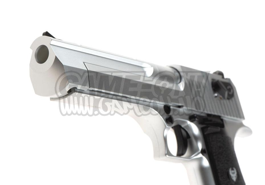 HFC - Deagle .50 Gassdrevet Softgun Pistole med Blowback - Sølv - Game-On.no