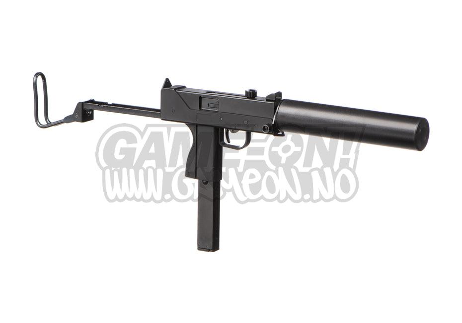 HFC - M11 SMG Gassdrevet Softgun Pistole med Blowback - Svart - Game-On.no