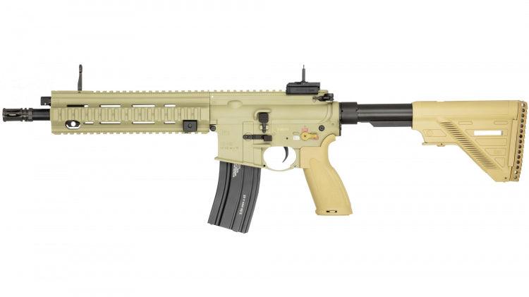 HK416 A5 Sportline Softgun Rifle - TAN - AEG - Game-On.no