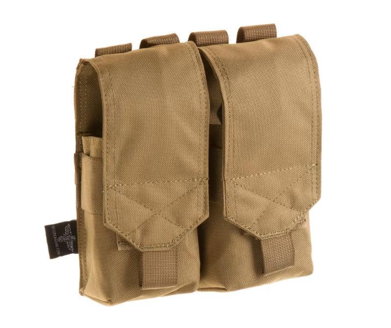 Invader Gear - 2pcs Double Magazine Pockets für M4/STANAG - Tan - Game-On.no