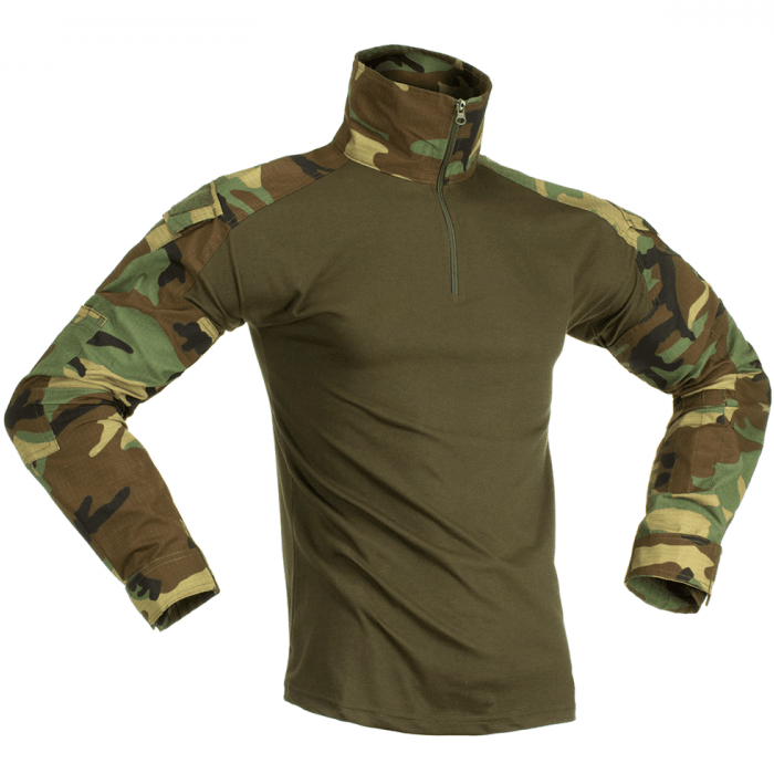 Invader Gear - Combat Shirt - Woodland - Game-On.no