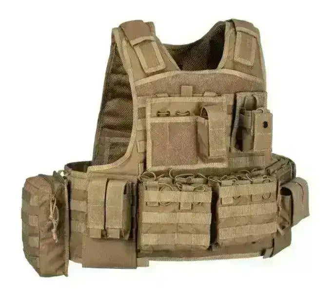 Invader Gear - Mod Carrier Combo - Ferdig Stridsvest - Tan - Game-On.no