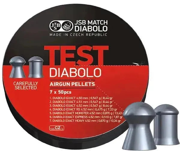JSB Exact Testpakke - 4.5mm - 350stk - Game-On.no