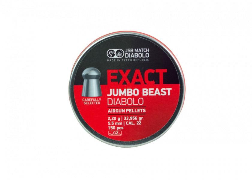 JSB Jumbo Exact Beast - 5,52 mm - 150 stk - Game-On.no