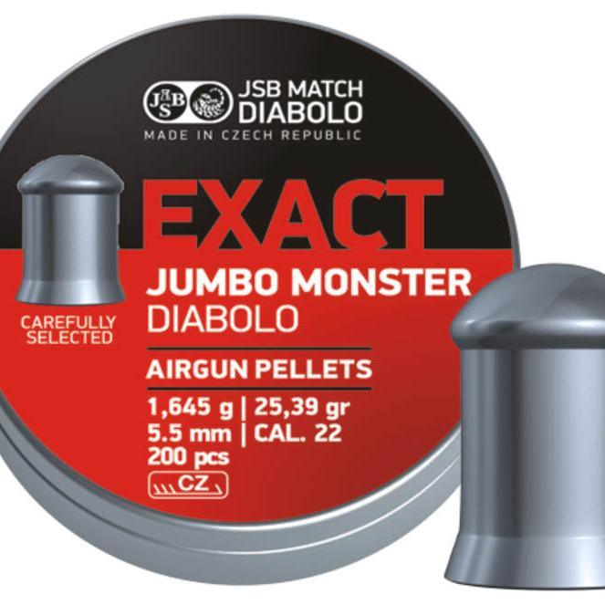 JSB Jumbo Exact Monster - 5.52mm - 200kpl - Game-On.no