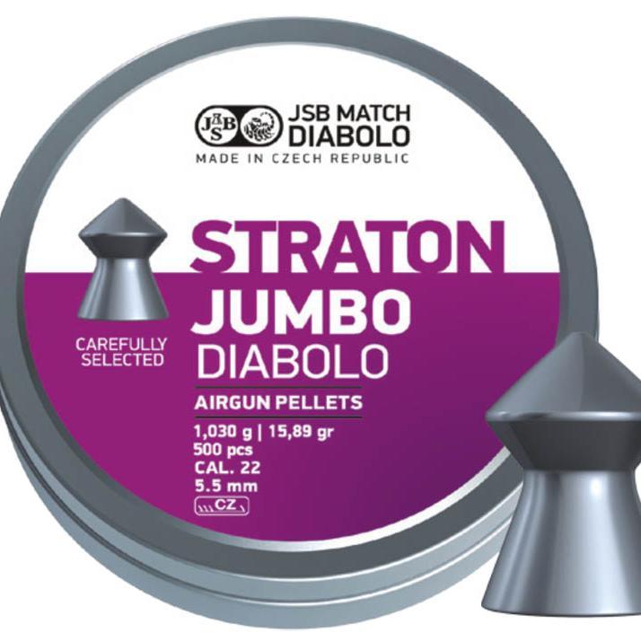 JSB Jumbo Straton - 5,5 mm - 500stk - Game-On.no