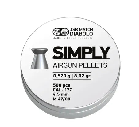 JSB Simply Pellets til Luftvåpen - 4.50mm - 500stk - Game-On.no