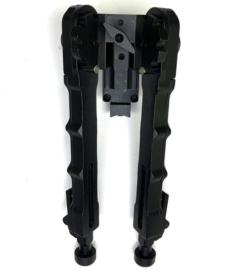 Justerbar Vinklet Tofot - V9 Bipod till 21mm skena - Game-On.no