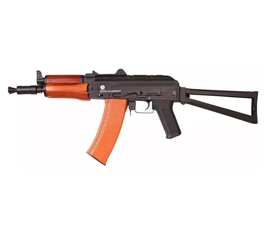 Kalashnikov - AKS74U Elektrisk softgun - Metall/tre förpackningar - Game-On.com