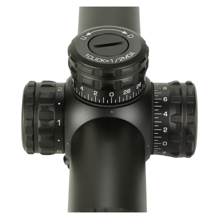 Keck Precision Kikkertsikte 1-10x24 FFPIR LPVO 30mm – FFP, Belyst retikkel, IPX7