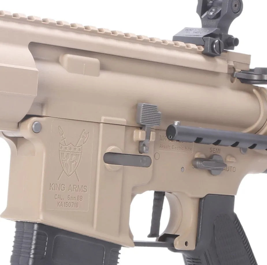 King Arms - M4 Striker II Softgun Rifle - TAN - Game-On.no