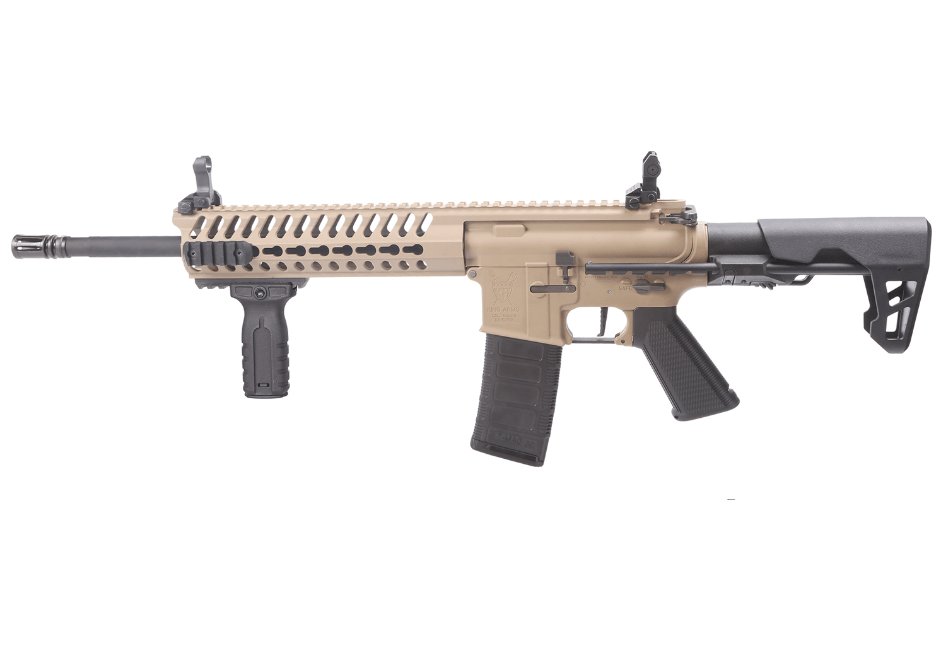 King Arms - M4 Striker II Softgun-riffel - TAN - Game-On.no