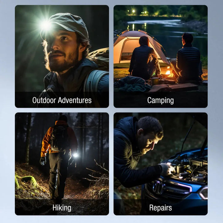 Klarus - E5 Svart - Oppladbar Tur og Lommelykt - 470 Lumen - Game-On.no