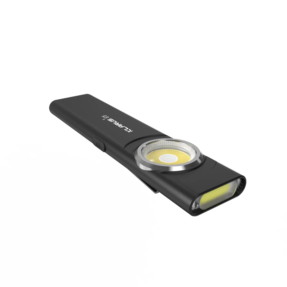 Klarus - E5 Svart - Oppladbar Tur og Lommelykt - 470 Lumen - Game-On.no