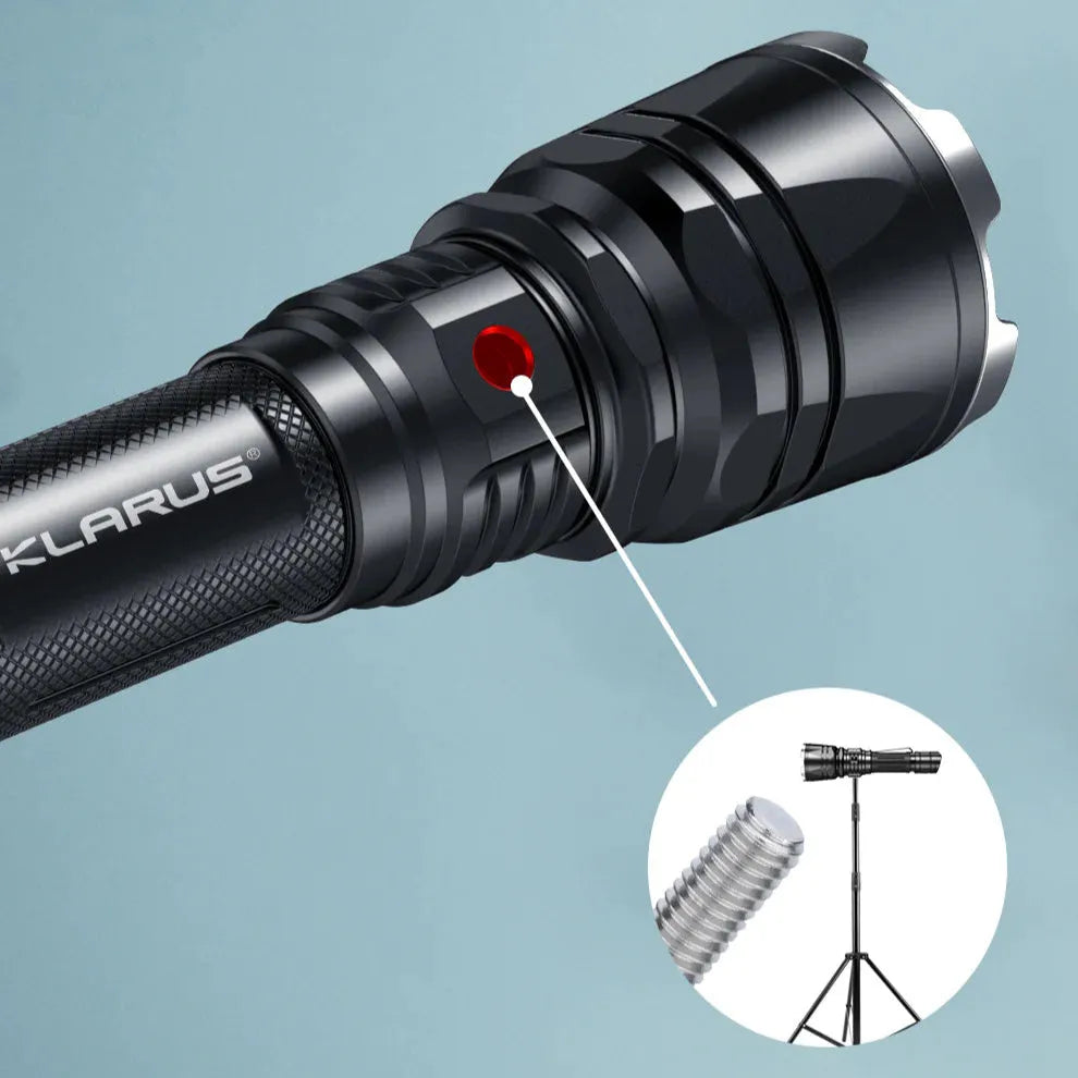 Klarus - XT12GT Pro - Solid IPX8 Taktisk Lommelykt - 1600 Lumen - Game-On.no