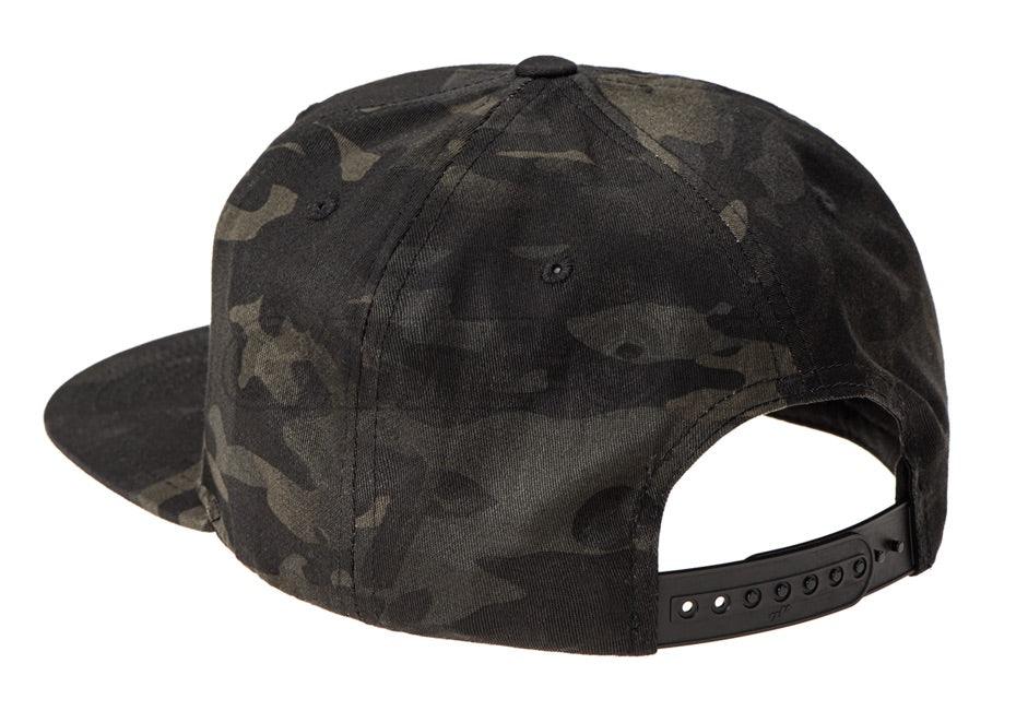 Classic Snapback Caps - Black Multicam - Game-On.no