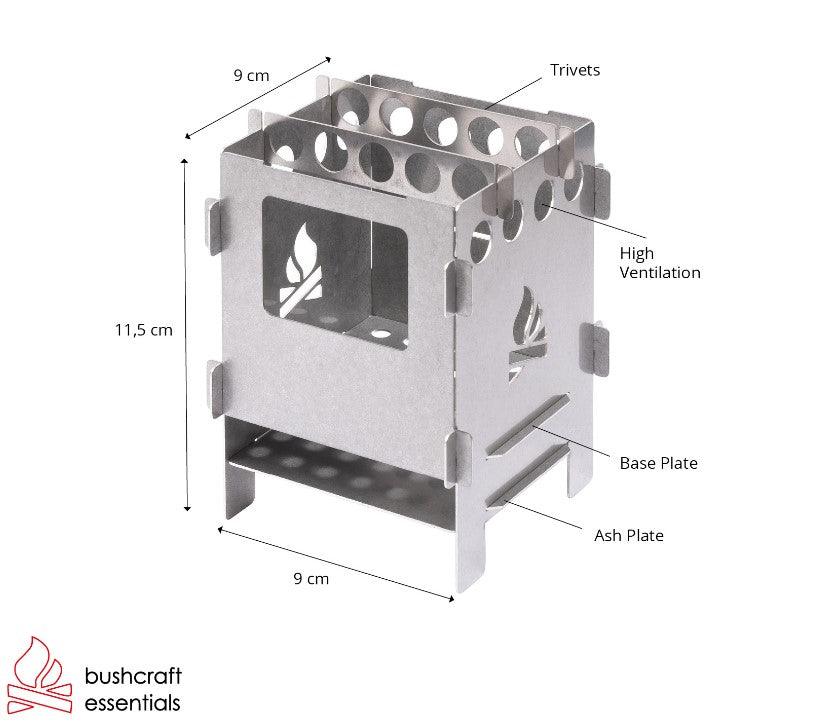 Kvistbrenner Bushbox Kompakt Pocketstove - Game-On.no