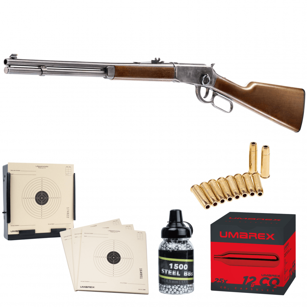 Legends - Lever Action Cowboy Co2 Powered Air Rifle - PACKAGE PRICE - Game-On.no