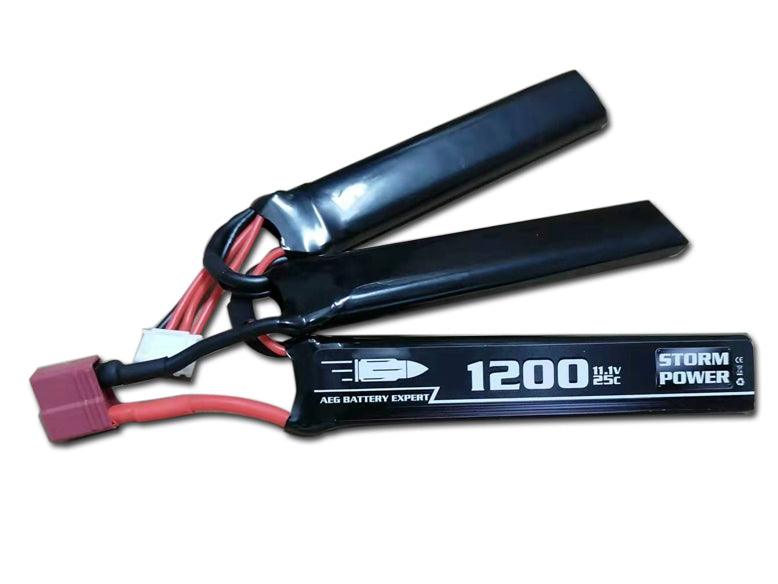 Li-Po 11,1V GEN2 Batteri - 1200mAh 25C - PDW Sticks - Game-On.no