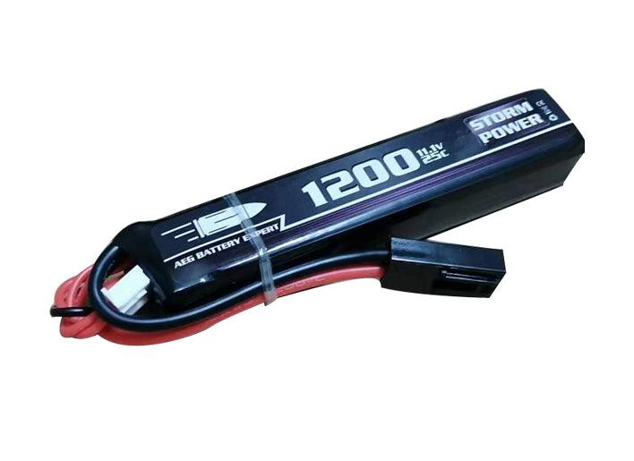 Li-Po 11.1V GEN2 Batteri - 1200mAh 25C - PDW Stock Tube - Game-On.no