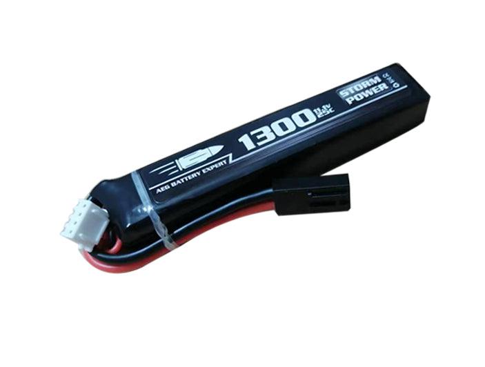 Li-Po 11.1V GEN2 Akkus - 1300mAh 25C - Stock Tube - Game-On.no