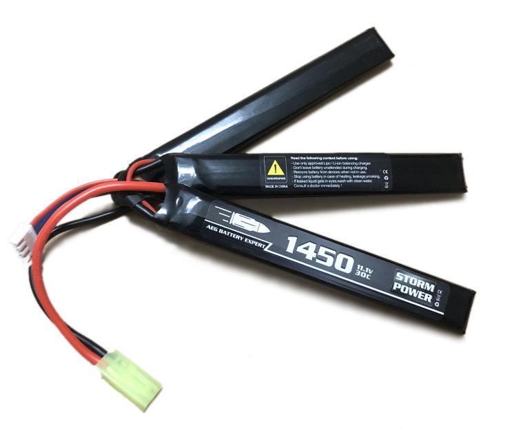 Li-Po 11.1V GEN2 akku - 1450mAh 30C - Cranestock - Game-On.no