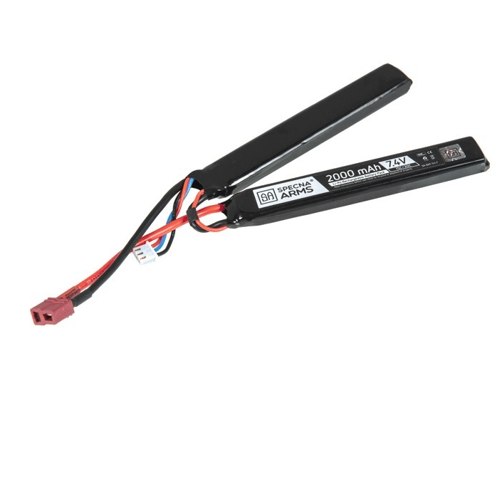 Li-Po 7,4V Batteri - 2000mAh 15/30C - Nunchuck - T-Connect (Dean) - Game-On.no