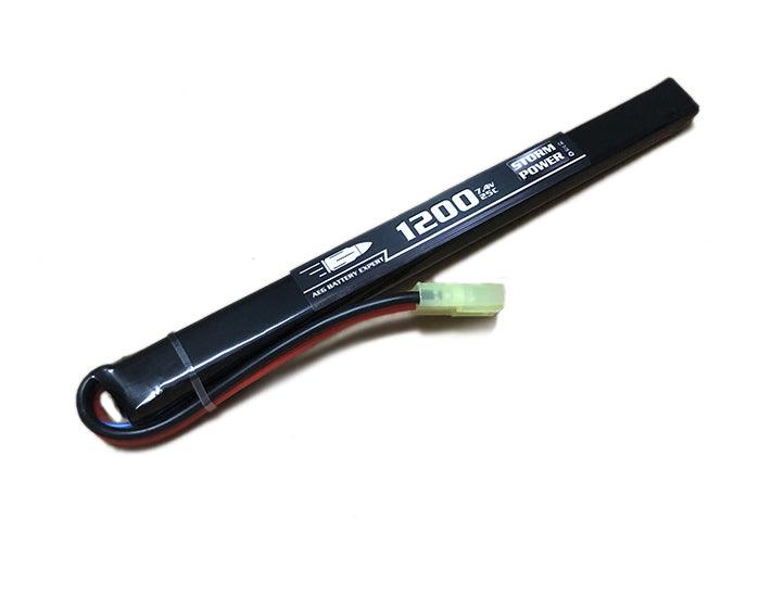 Li-Po 7.4V GEN2 akku - 1200mAh 25C - AK Single Stick Tamiya - Game-On.no