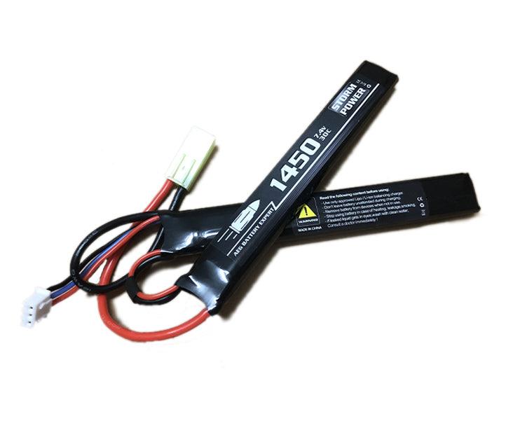 Li-Po 7,4V GEN2-batteri - 1450mAh 30C - Cranestock - Game-On.no